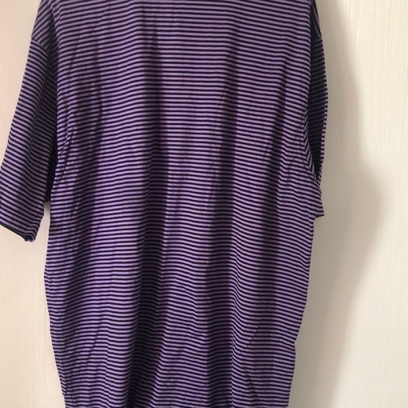 Peter Milllar fall medalist polo town crafted purple striped collar golf shirt - Picture 12 of 12